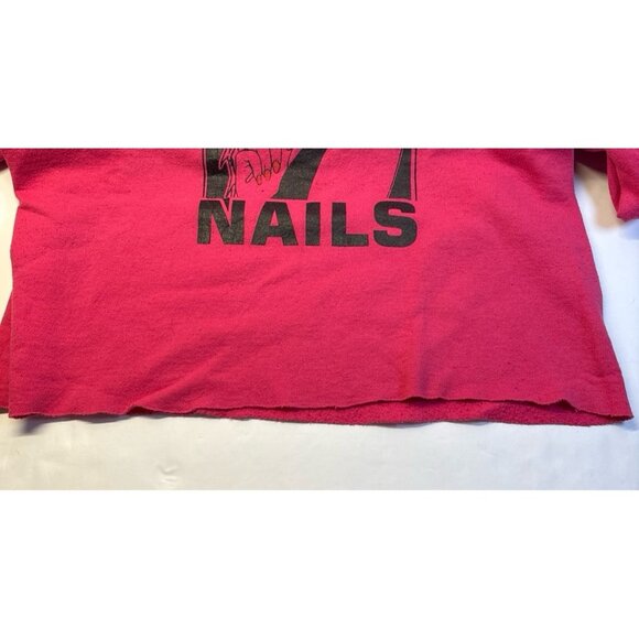 Vintage 80s / 90s Glamour Nails Sweatshirt Crew Neck (Medium) - Picture 5 of 8